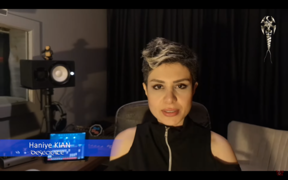 Desecrate: presentano la nuova cantante, l’iraniana Haniye Kian