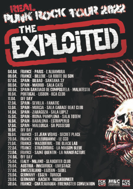 The Exploited Tour