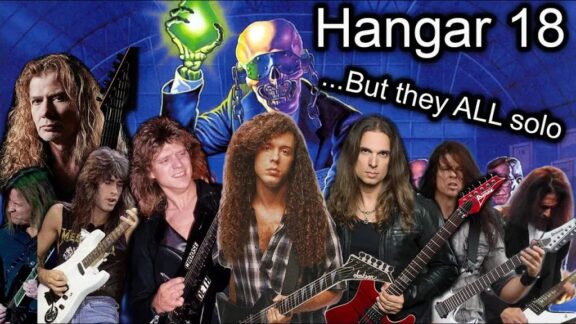 Megadeth: ecco come suonerebbe ‘Hangar 18’ eseguita da ogni chitarrista presente e passato della band