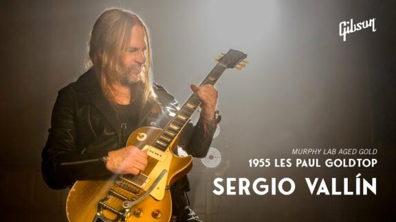 Gibson Guitars: tutti i dettagli della Sergio Vallín 1955 Les Paul Goldtop