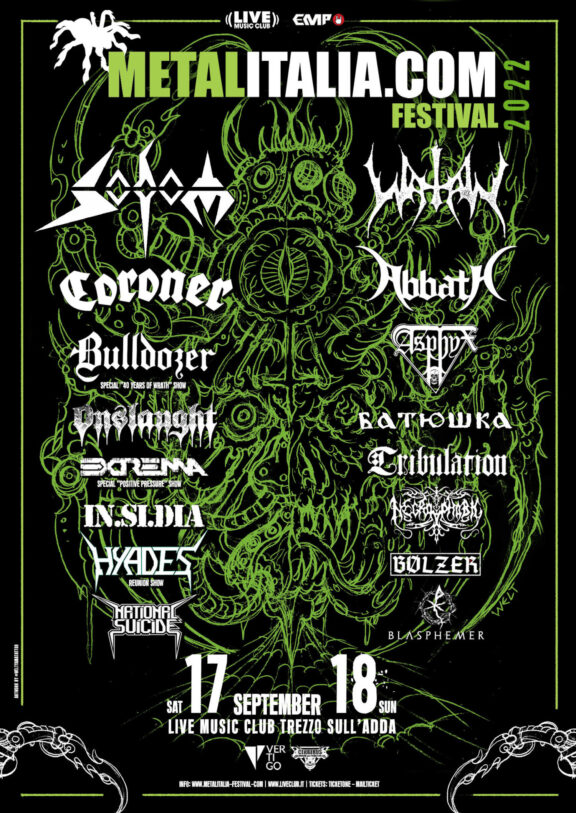 Metalitalia.com Festival 2022: annunciato il bill completo