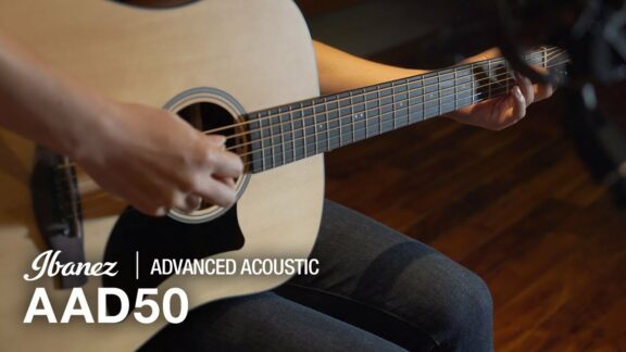 Ibanez Guitars: presentata la nuova chitarra acustica AAD50