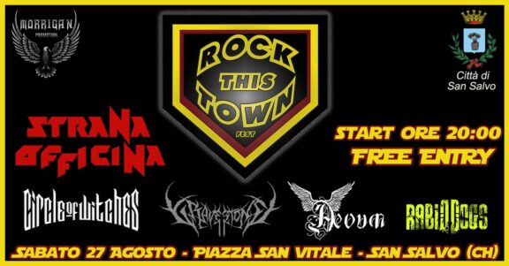 Rock This Town Festival: in arrivo la prima edizione