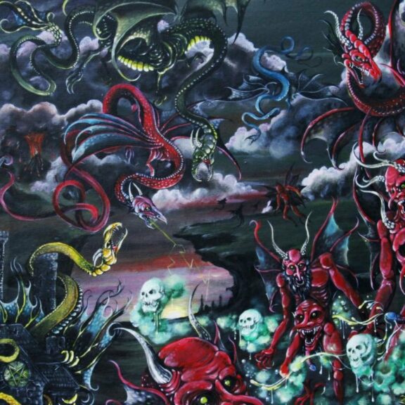 Through Sheer Will And Black Magic