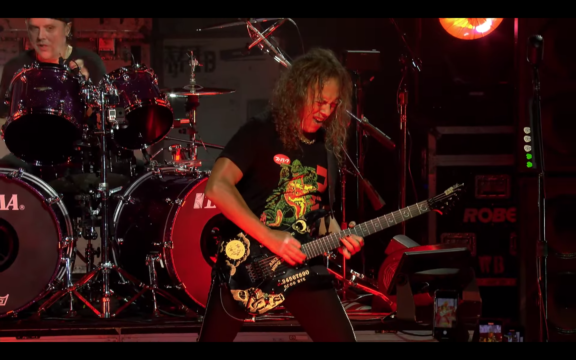 Metallica: il live video ufficiale di ‘Phantom Lord’ dallo show per i coniugi Zazula