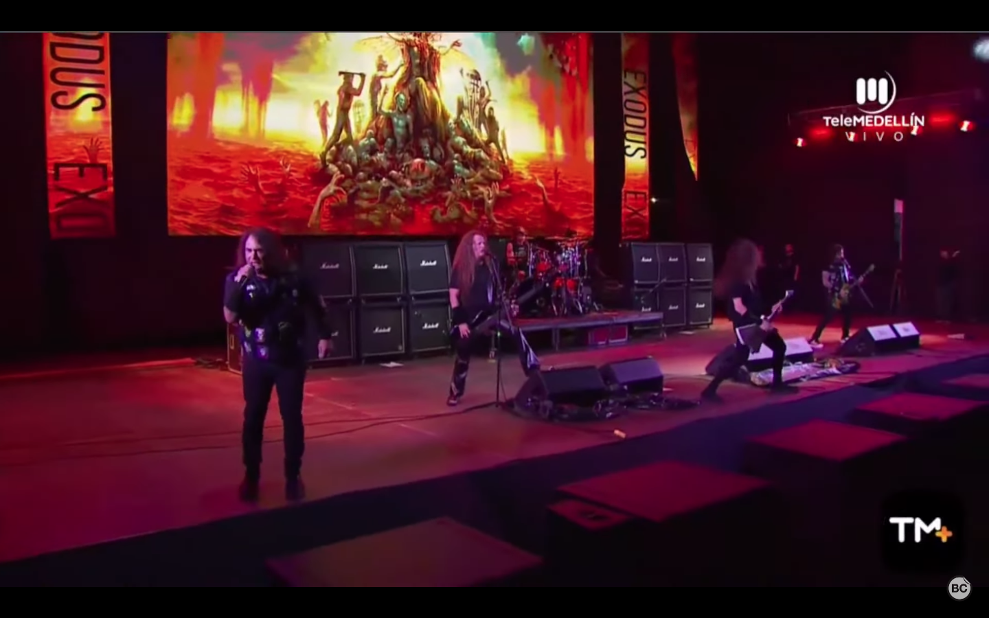 Exodus setlist e video professionale dell'intero show in Colombia