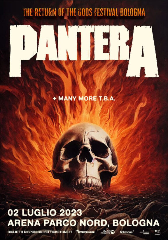 Pantera: annunciata l’unica data italiana!