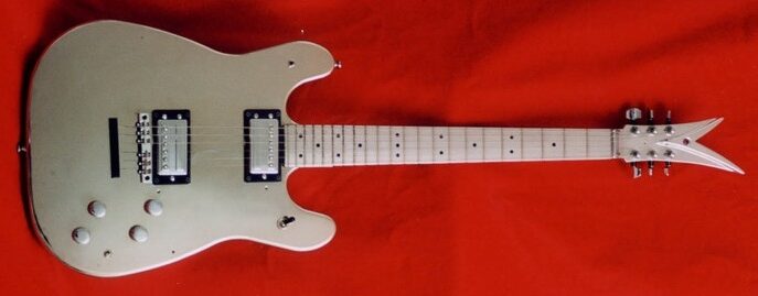 veleno aluminum guitar