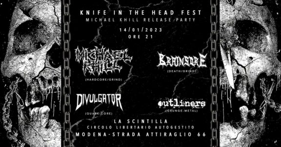 Michael Khill: a gennaio il release party a Modena con Brainsore, Divulgator e The Outliners