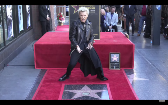 Billy Idol: riceve una stella sulla Walk Of Fame di Hollywood