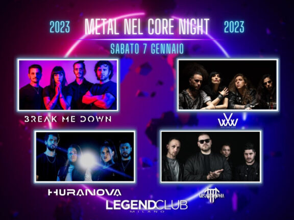 Metal Nel Core Night: tutti i dettagli