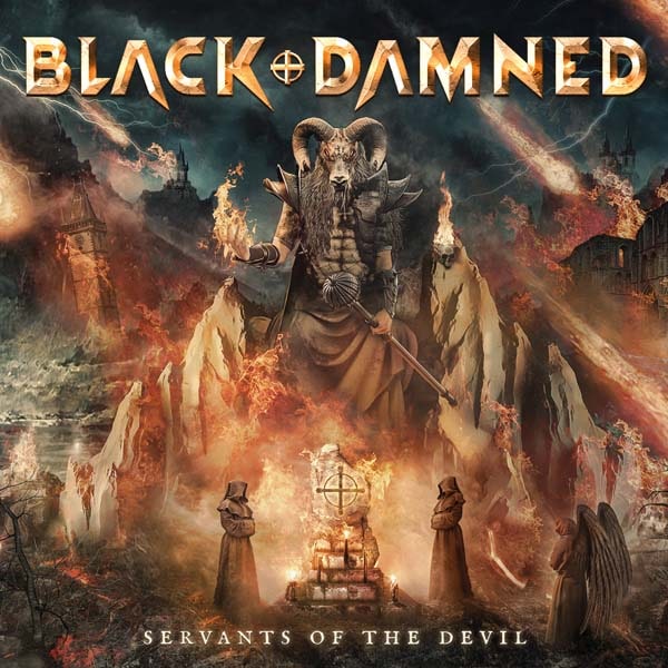 Black & Damned - Servants Of The Devil copertina album