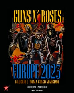 Guns N Roses data Circo Massimo Roma