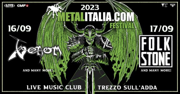 Metalitalia Festival 2023: Venom e Folkstone gli headliner