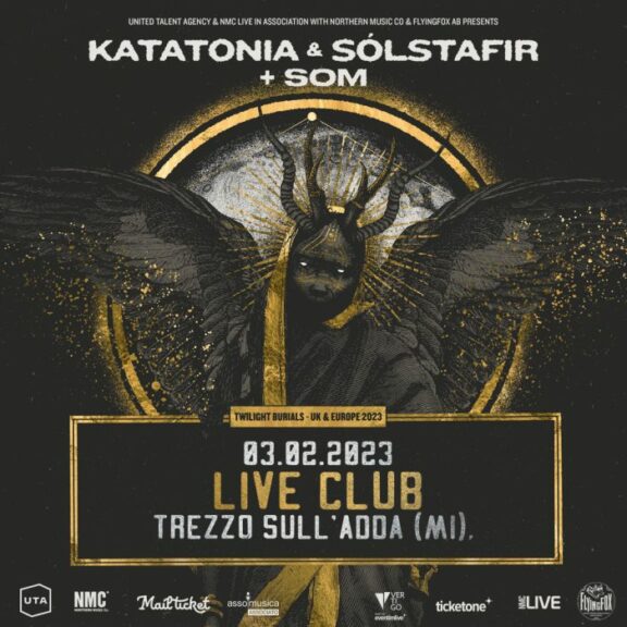 Live Report: Katatonia+Sólstafir+Som @Live, Trezzo Sull’Adda (MI) – 03/02/2023