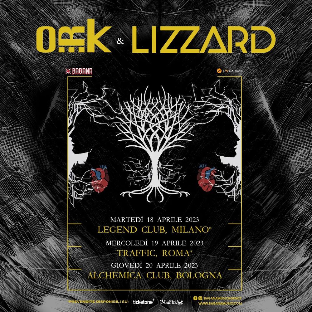 Ork Lizzard locandina concerti