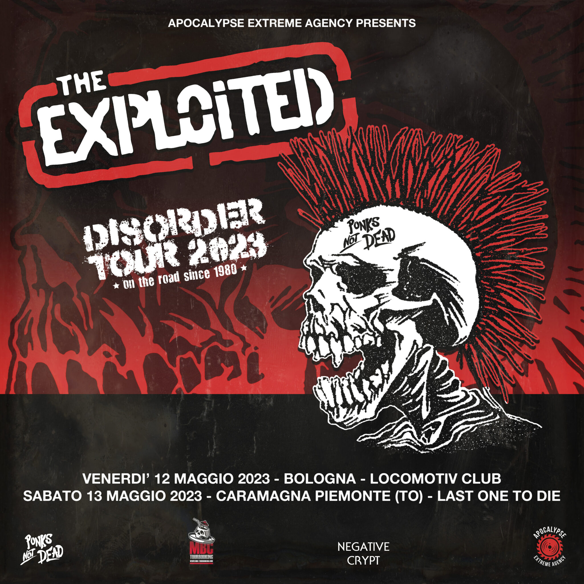 The Exploited tutti i dettagli delle date italiane truemetal.it