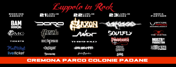 Luppolo In Rock 2023: gli orari dei tre giorni