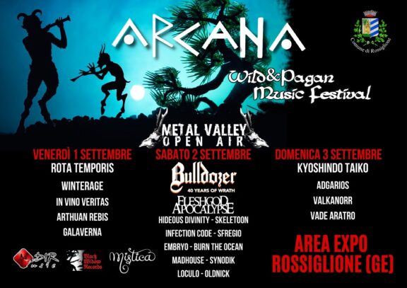 Arcana Festival e Metal Valley Open Air: line-up completa, prevendite online