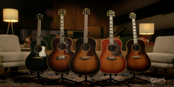 Gibson Guitars: la prova video dei nuovi modelli acustici 2023