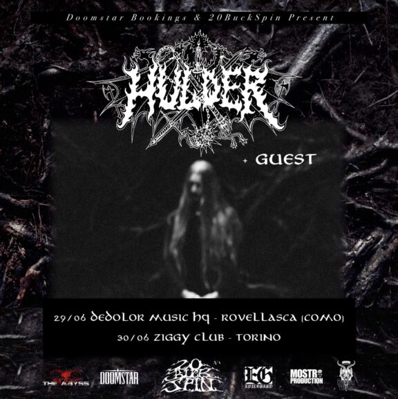 Hulder: “Verses in Oath” album release European Tour 2024, due date in Italia