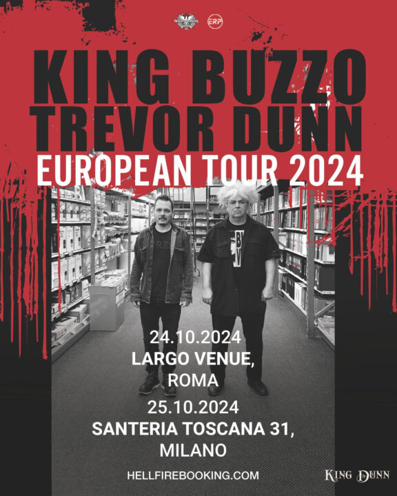 King Buzzo (Melvins) e Trevor Dunn (Mr Bungle): due date in Italia!