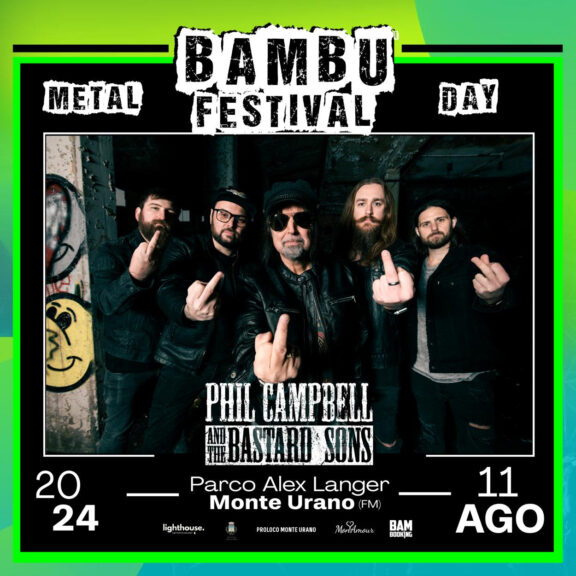 Phil Campbell & The Bastard Sons: aggiunti alla line-up del “Bambu Festival”