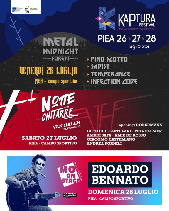 Kaptura Festival: “The Woodland Experience”, una tre giorni di metal e rock in provincia di Asti