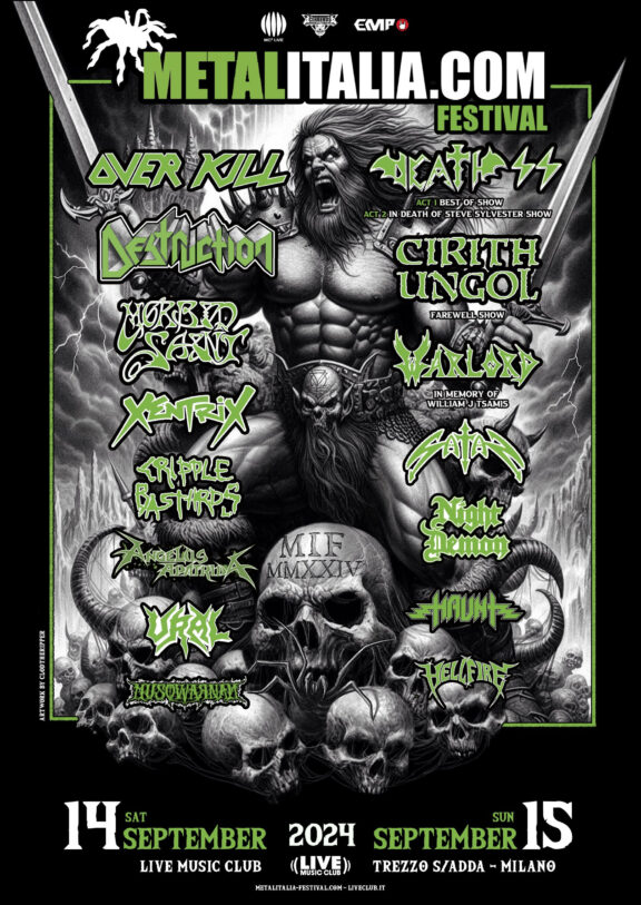 Metalitalia Festival 2024: il bill completo con Xentrix, Satan, Angelus Apatrida e altri!