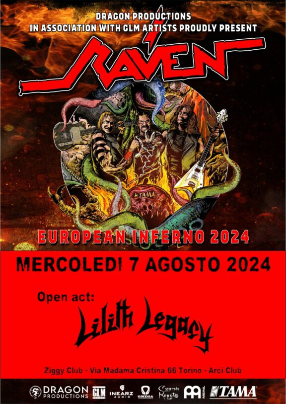 Raven + Lilith Legacy @ Ziggy Club, Torino – 07/08/2024