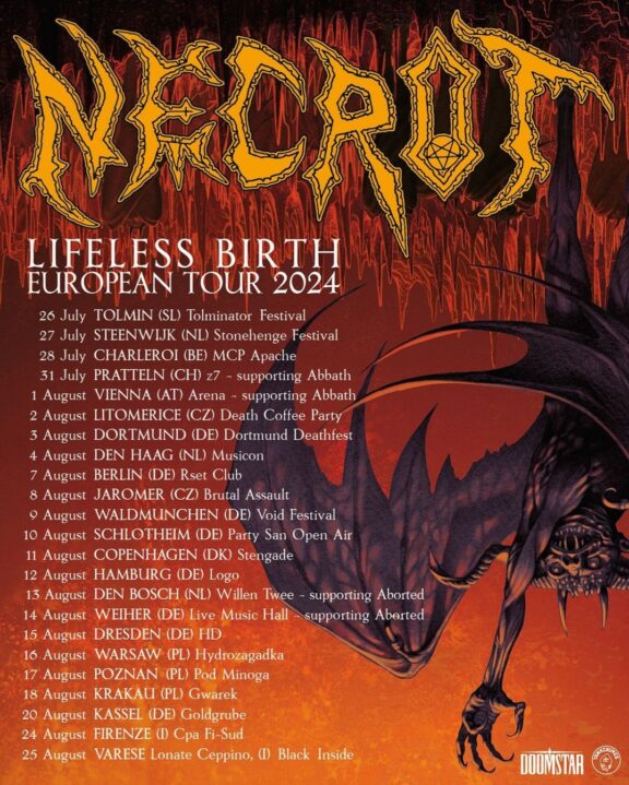 Necrot @ Centro Popolare Autogestito Firenze Sud – 24/08/2024