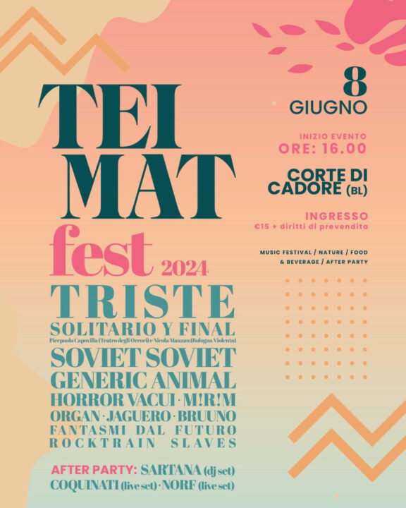 Teimat Fest 2024: appuntamento per l’8 giugno