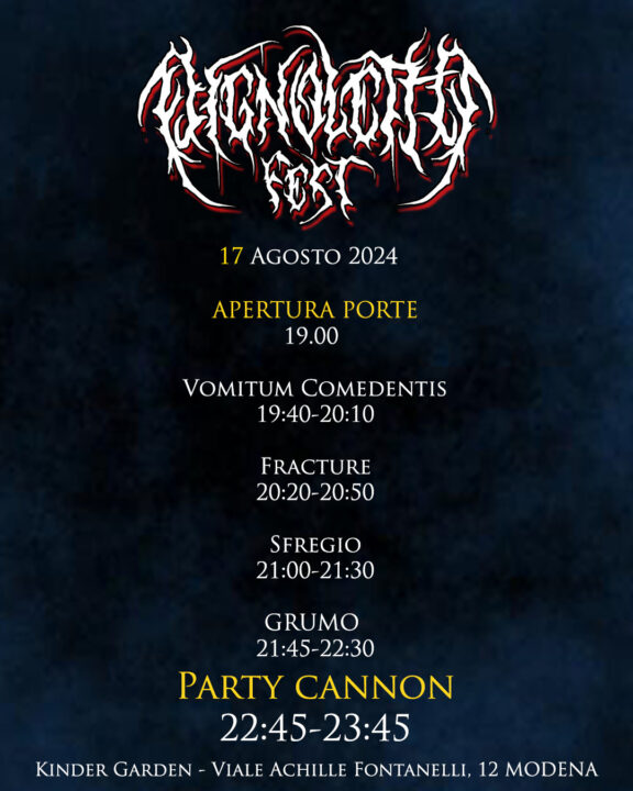 Pignoletto Fest: orari e warm up