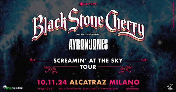 Black Stone Cherry + Ayron Jones @ Alcatraz, Milano – 10/11/2024