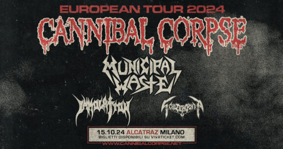 Cannibal Corpse + Municipal Waste + Immolation + Schizophrenia @ Alcatraz, Milano – 15/10/2024