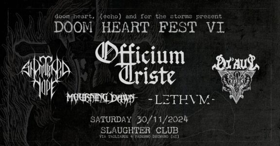 Doom Heart Fest @ Slaughter Club, Paderno Dugnano (MI) – 30/11/2024
