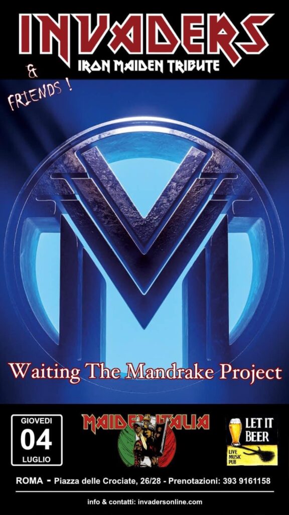 Invaders: dopodomani a Roma il “Waiting the Mandrake Project”