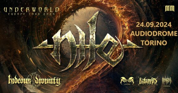 Nile + Hideous Divinity + Intrepid + Monastery @ Audiodrome, Moncalieri (TO) – 24/09/2024