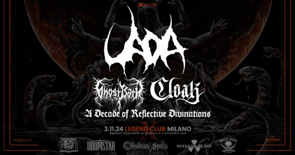 Uada + Ghost Bath + Cloak @ Legend Club, Milano – 03/11/2024