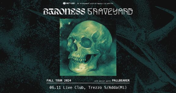 Baroness + Graveyard + Pallbearer @ Live Music Club, Trezzo sull’Adda (MI) – 06/11/2024