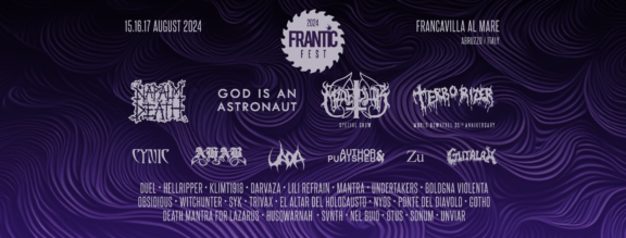 Frantic Fest 2024: annunciato l’Opening Party