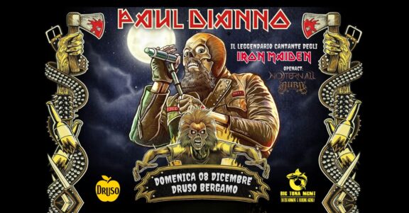 Paul Di’Anno + Auro Control + Noturnall @ Druso, Ranica (BG) – 08/12/2024