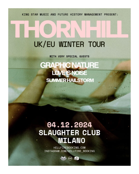 Thornhill: i Summer Hailstorm completano la line-up della data del 4 dicembre