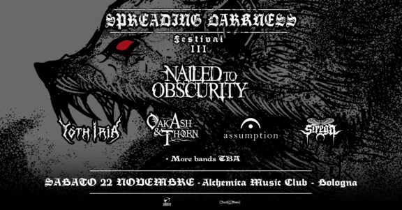 Spreading Darkness III: annunciata la terza edizione a Bologna