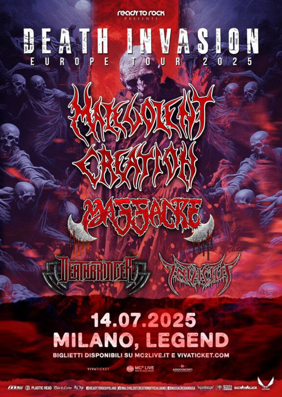 Malevolent Creation: una data a luglio a Milano con i Massacre