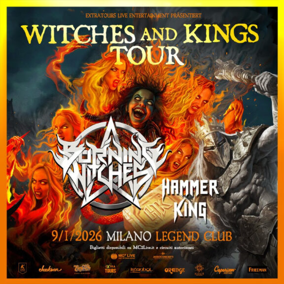 Burning Witches: una data a Milano nel 2026 ed il nuovo video “Inquisition”