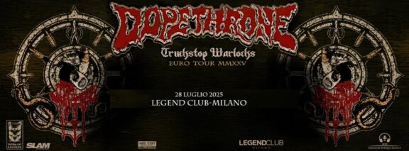 Dopethrone: tornano in Italia a Luglio 2025 per quattro imperdibili date