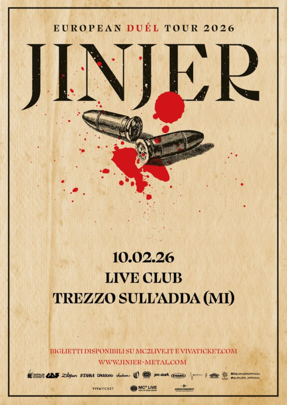 Jinjer: una data a Milano a febbraio 2026