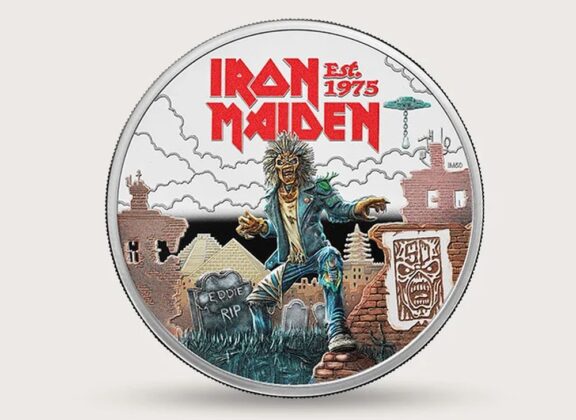 Iron Maiden: la Royal Mint svela la moneta celebrativa del 50° anniversario