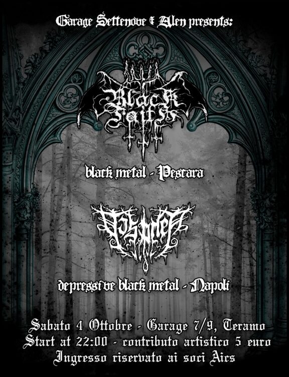 Garage 7/9 & Alen: serata all’insegna del metal oscuro